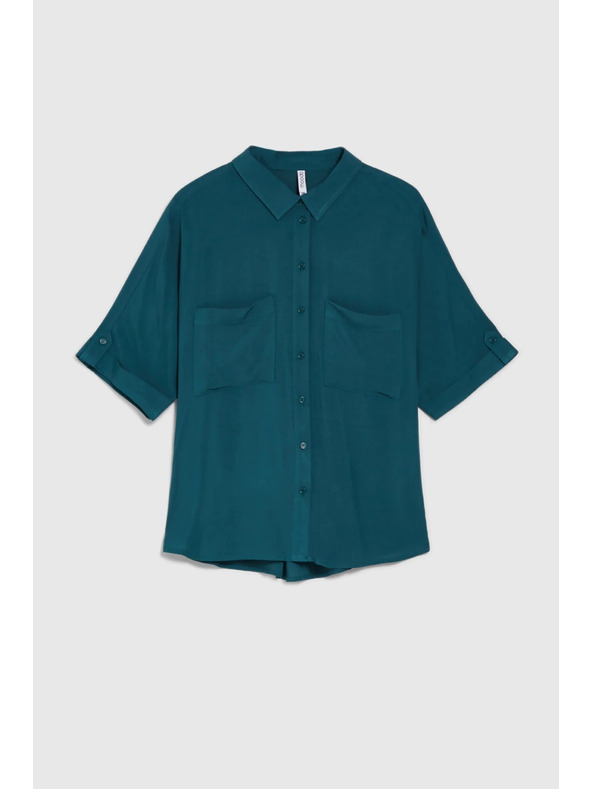 Moodo Zöld ing állítható ujjhosszal