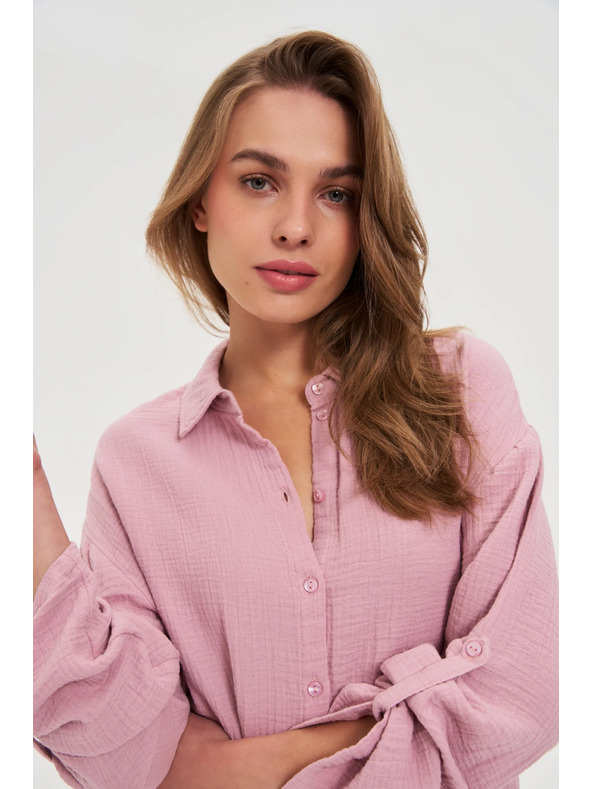 Moodo Púderrózsaszín ing Moodo