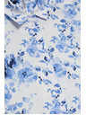 Moodo Világoskék virágmintás ing Moodo