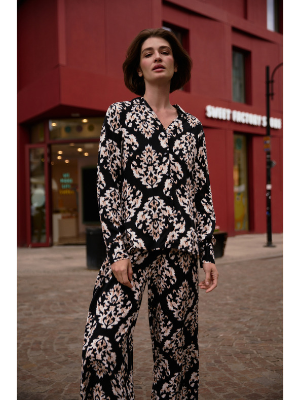 Moodo Moodo női ing – fekete