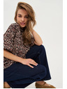 Moodo Moodo leopárd mintás női ing