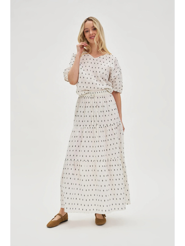 Moodo Moodo női szoknya - fehér