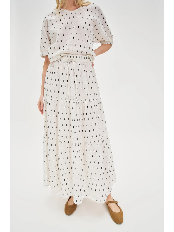 Moodo Moodo női szoknya - fehér