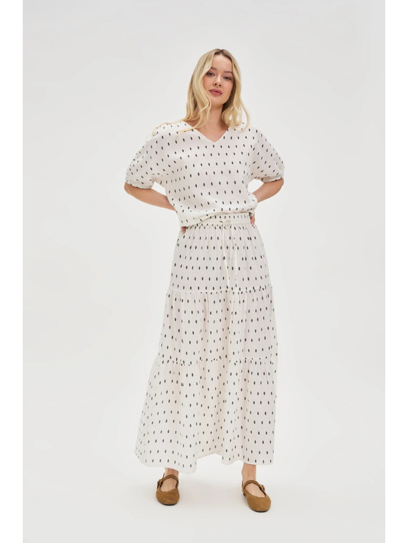 Moodo Moodo női szoknya - fehér