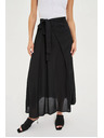 Moodo Moodo hosszú női szoknya - fekete
