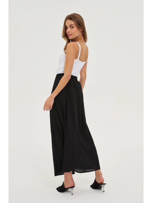 Moodo Moodo hosszú női szoknya - fekete