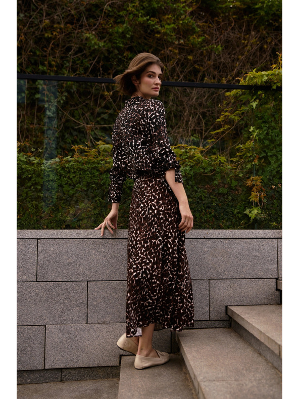 Moodo Moodo női szoknya – barna