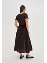 Moodo Moodo női szoknya - barna