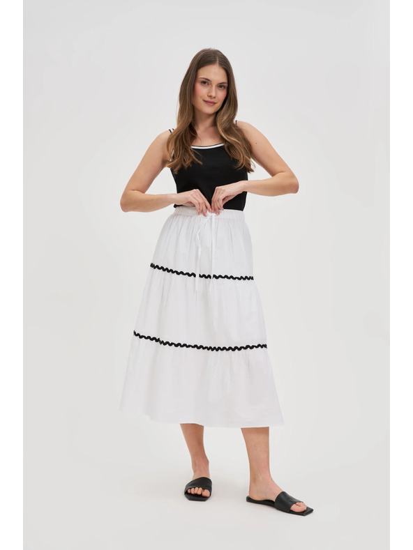 Moodo Moodo női szoknya - fehér