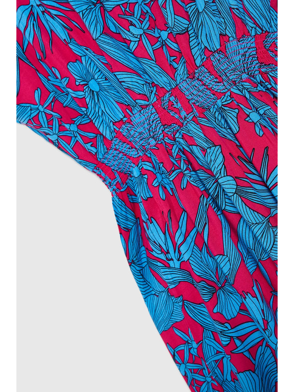 Moodo Moodo női ruha rózsaszín-kék