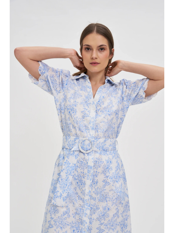 Moodo Moodo női ruha - világoskék