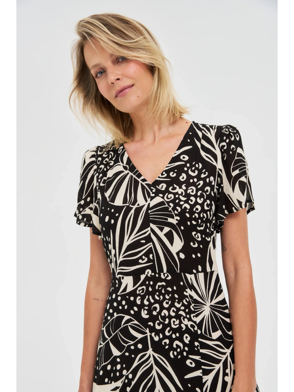 Moodo Női ruha oldalsó hasítékkal