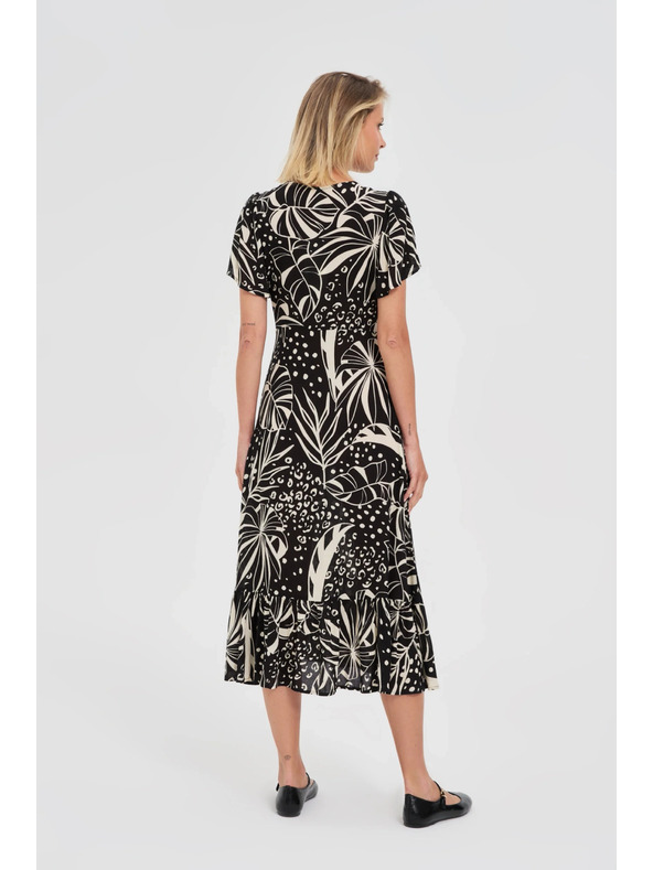 Moodo Női ruha oldalsó hasítékkal