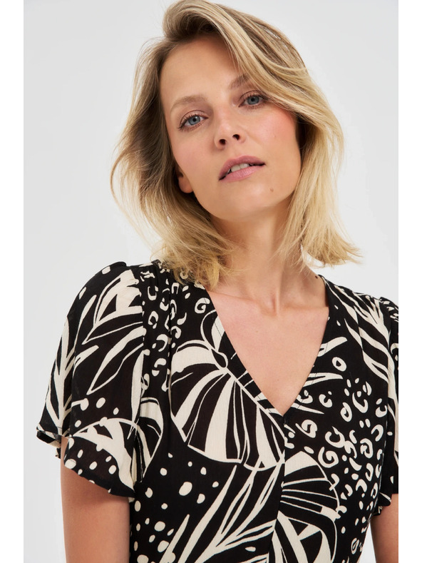 Moodo Női ruha oldalsó hasítékkal