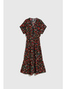 Moodo Moodo női ruha piros-fekete