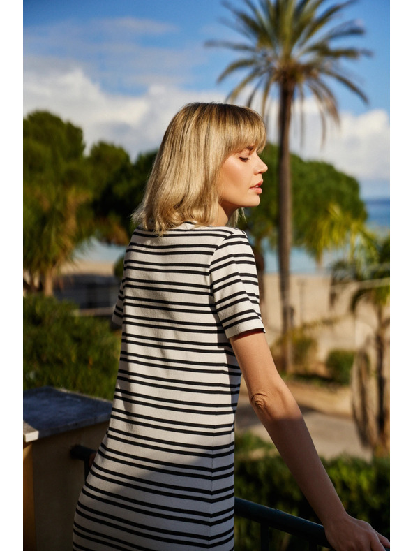 Moodo Moodo csíkos női ruha