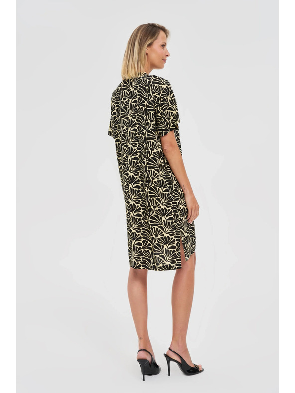 Moodo Moodo laza mintás női ruha