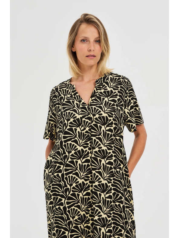 Moodo Moodo laza mintás női ruha