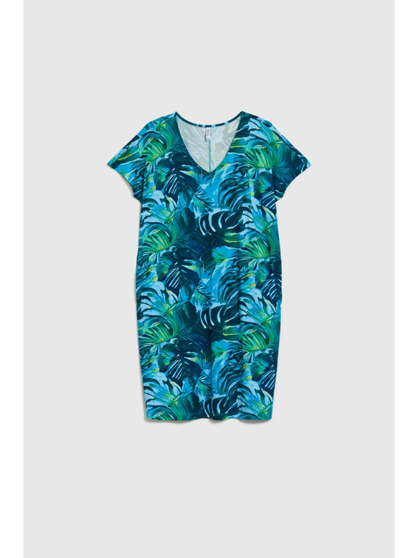 Moodo Moodo türkiz női ruha