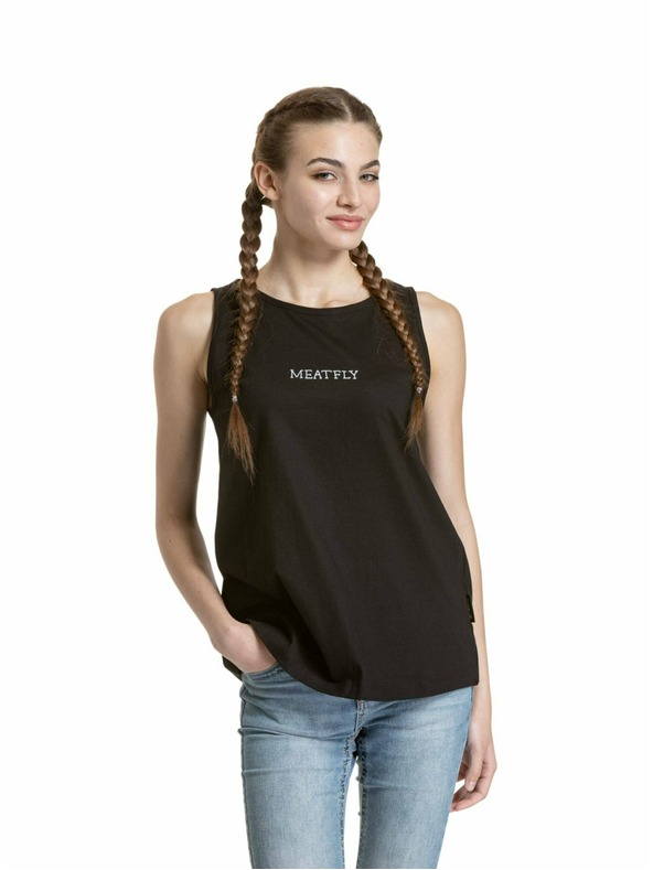 Meatfly Meatfly Hailey női trikó Black / White