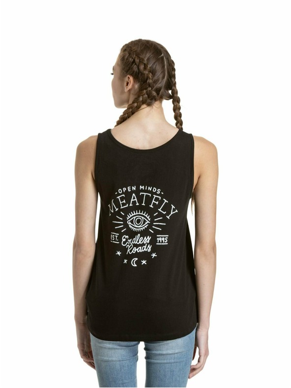 Meatfly Meatfly Hailey női trikó Black / White