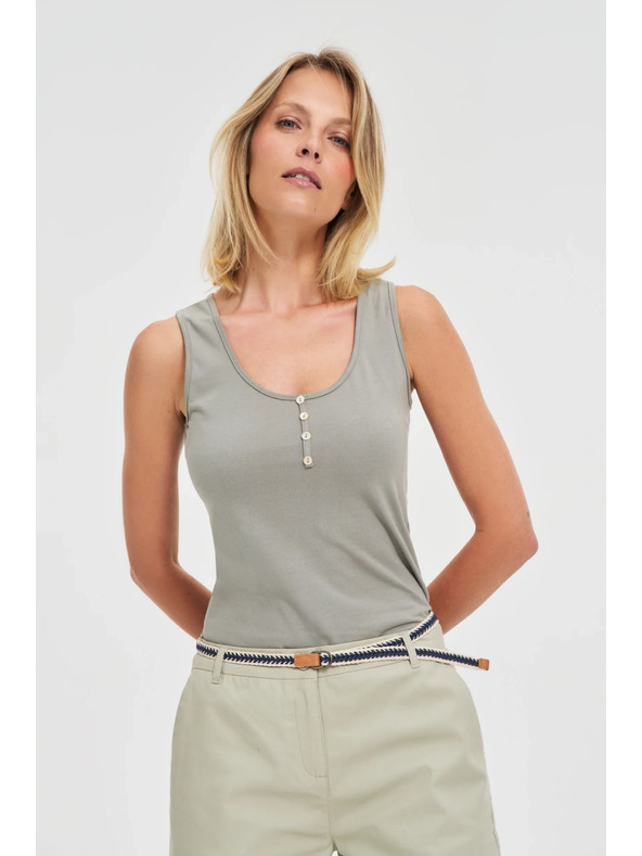 Moodo Moodo – szürke női trikó