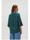 Moodo Zöld háromnegyedes ujjú pulóver