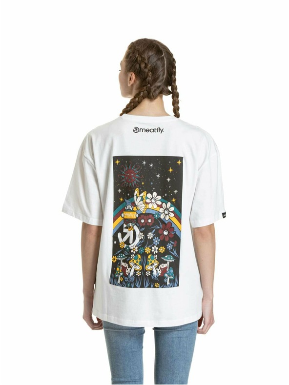 Meatfly Meatfly unisex póló Dwarf White Dwarf