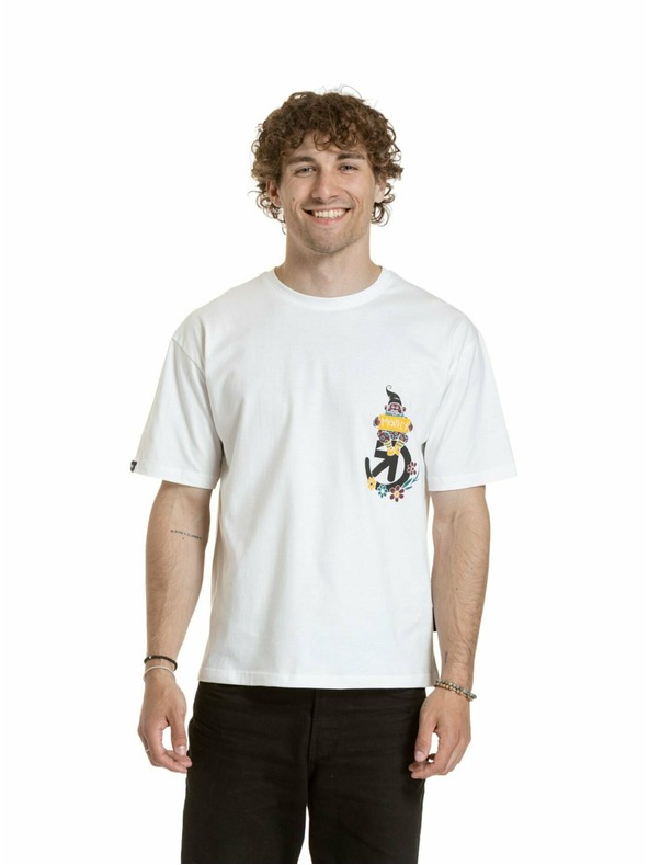 Meatfly Meatfly unisex póló Dwarf White Dwarf