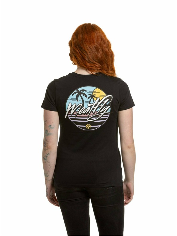 Meatfly Meatfly női póló Shori Black