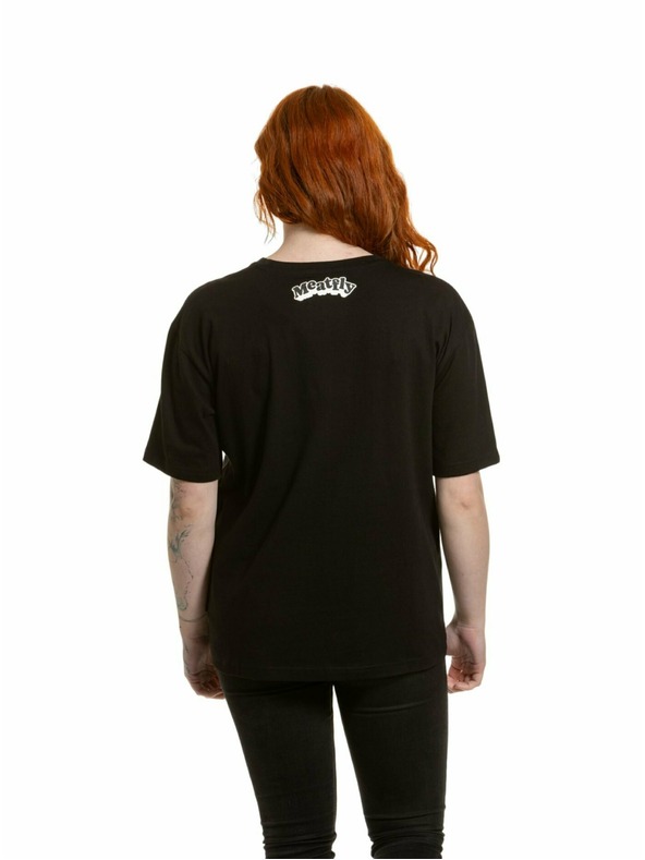 Meatfly Meatfly unisex póló Carter 30 Groove Black