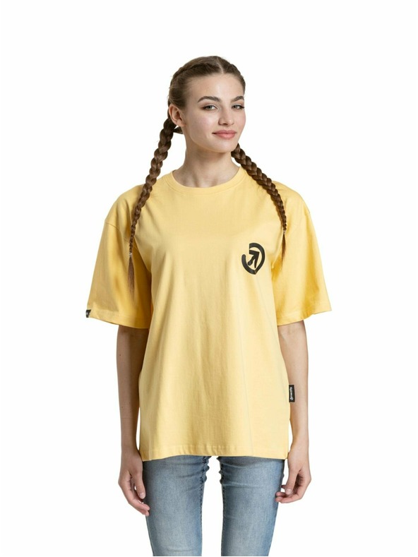 Meatfly Meatfly unisex póló Cachuma Cornsilk Mountains