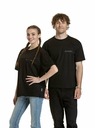Meatfly Meatfly unisex póló Minimal Black