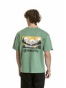 Meatfly Meatfly Cachuma Hedge Green Mountains unisex póló