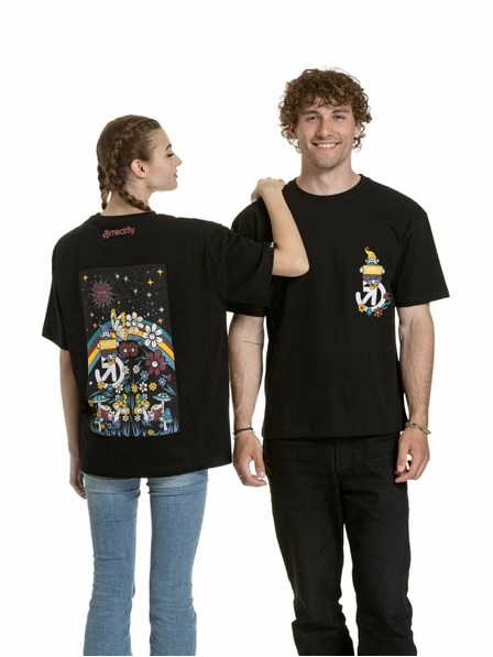 Meatfly Meatfly Dwarf Black Dwarf unisex póló