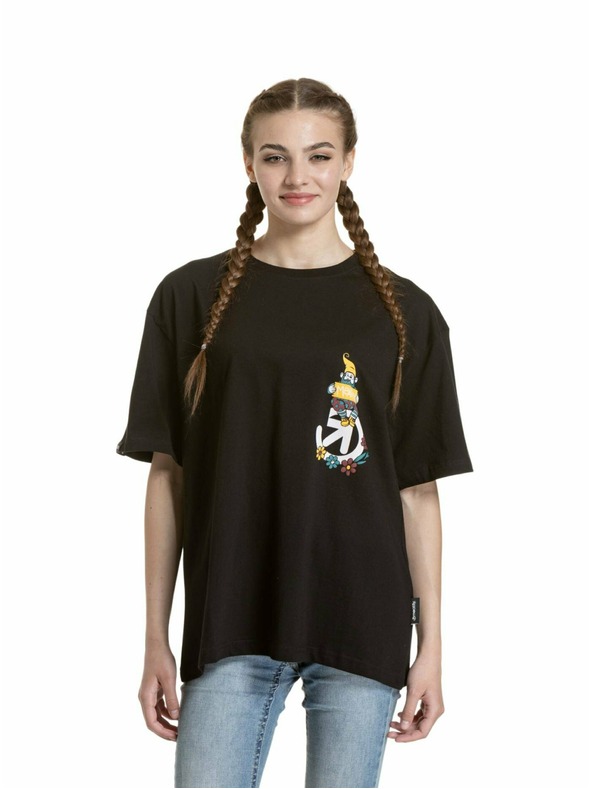 Meatfly Meatfly Dwarf Black Dwarf unisex póló