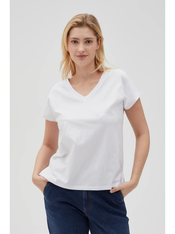 Moodo Moodo basic női póló – fehér