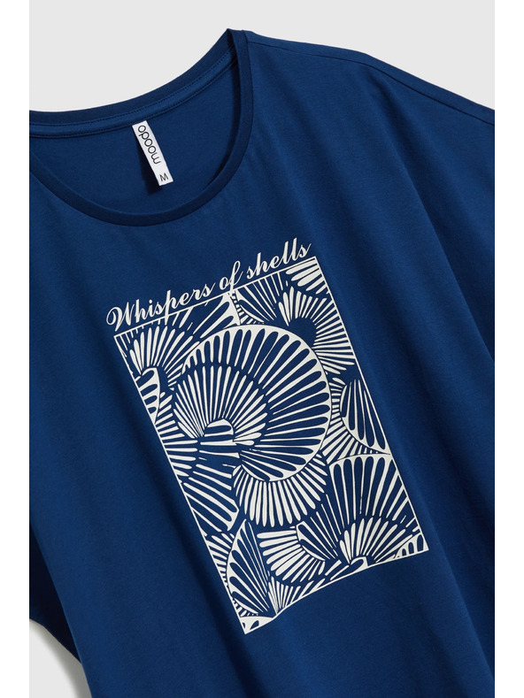 Moodo Moodo női póló – sötétkék