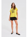 Moodo Moodo női póló – sárga