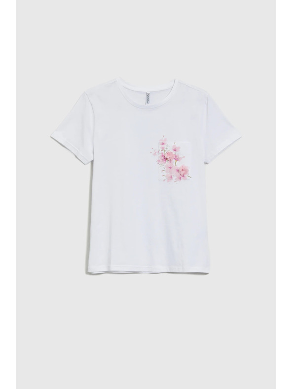 Moodo Fehér póló nyomattal