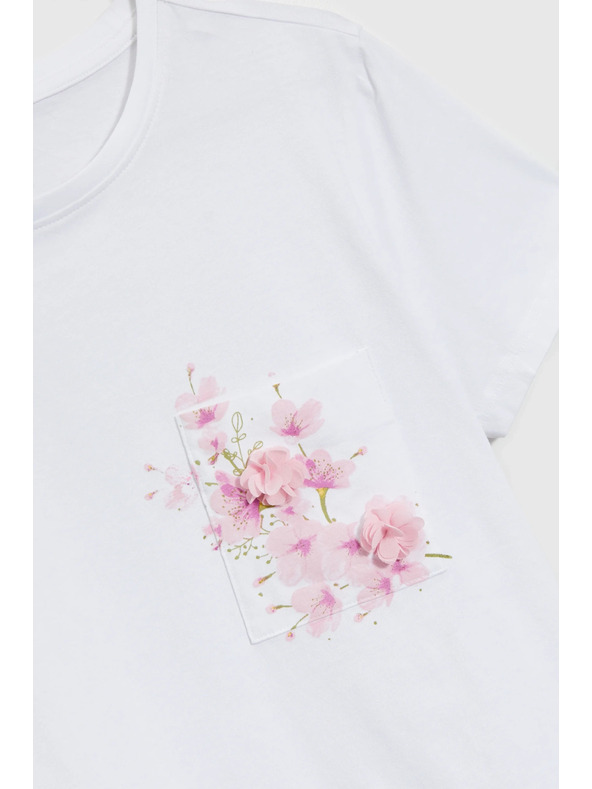 Moodo Fehér póló nyomattal