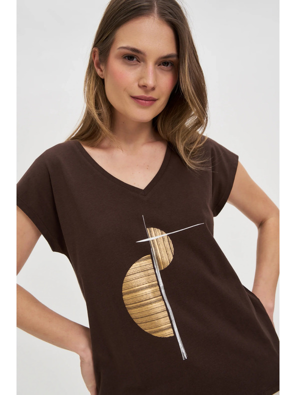 Moodo Moodo női pamut póló