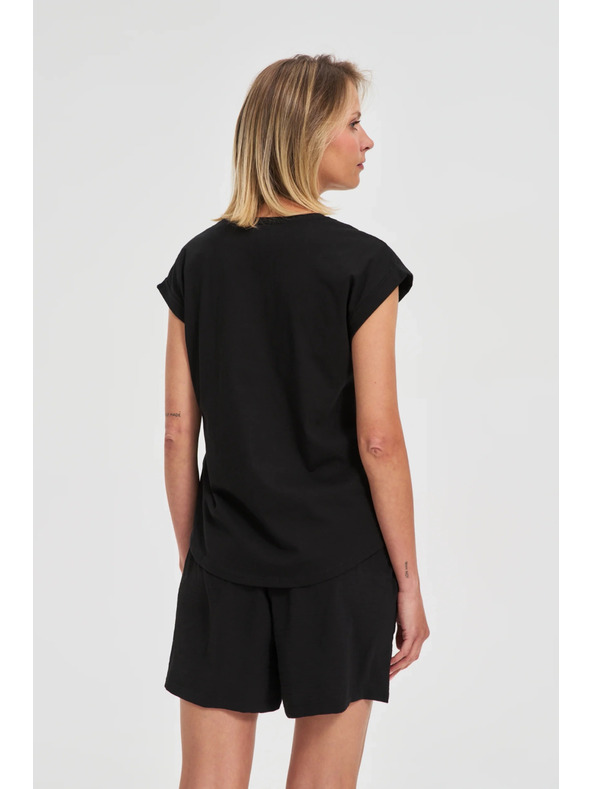 Moodo Moodo női póló - fekete