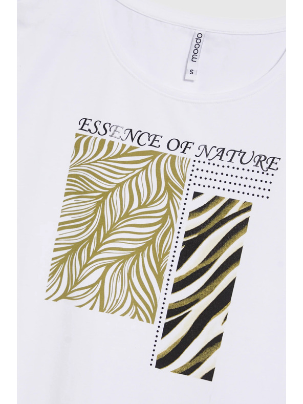 Moodo Moodo női póló - fehér