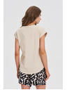 Moodo Moodo női póló – bézs