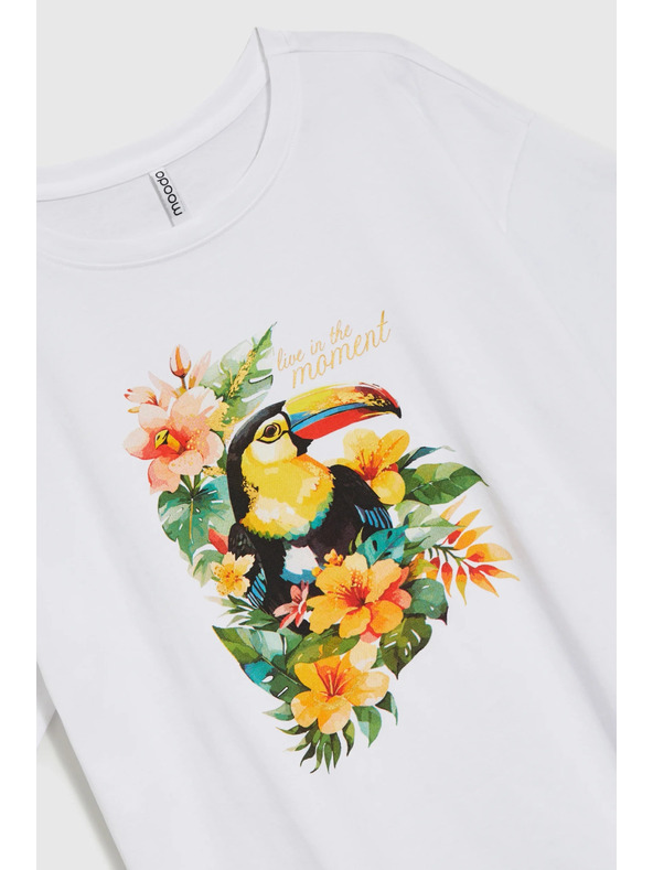 Moodo Moodo női póló - fehér