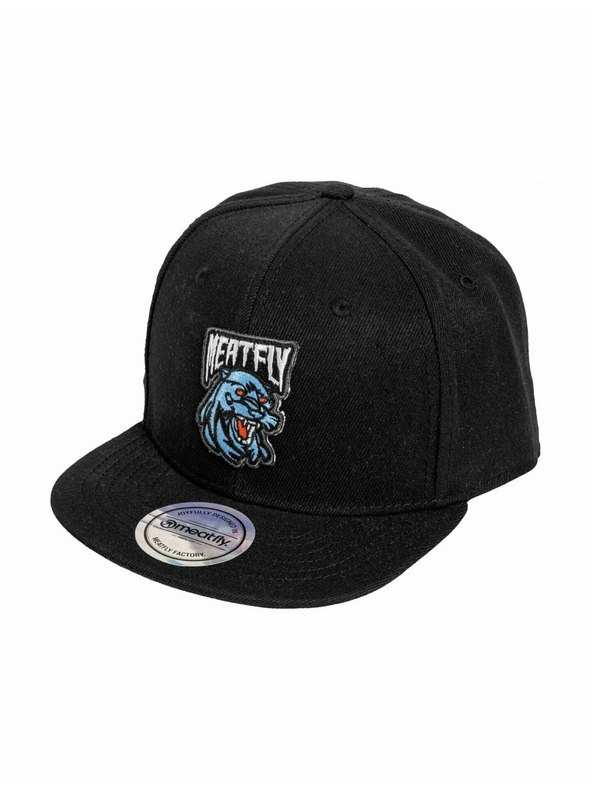 Meatfly Meatfly baseball sapka Alfy Snapback Black Panther | Fekete | Méret