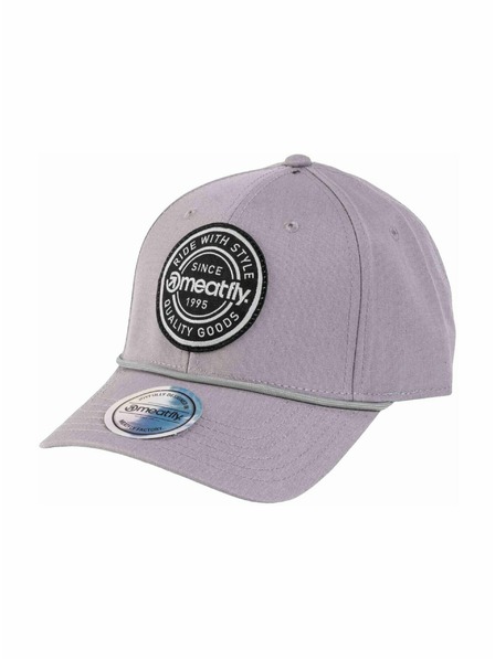 Meatfly Meatfly baseball sapka Jogger Flexfit Recycled Grey Label | Szürke |