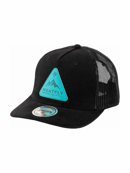 Meatfly Meatfly baseball sapka Hawkye Trucker Black Peak | Fekete |