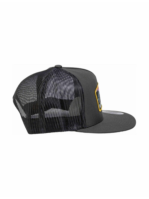Meatfly Meatfly baseball sapka Thunderbolt Trucker Yellow Alaska / Charcoal | Szürke |